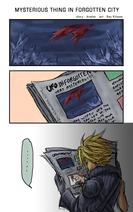 Comic: Thing in Forgotten City