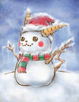 Pikachu Snowman by icfiye