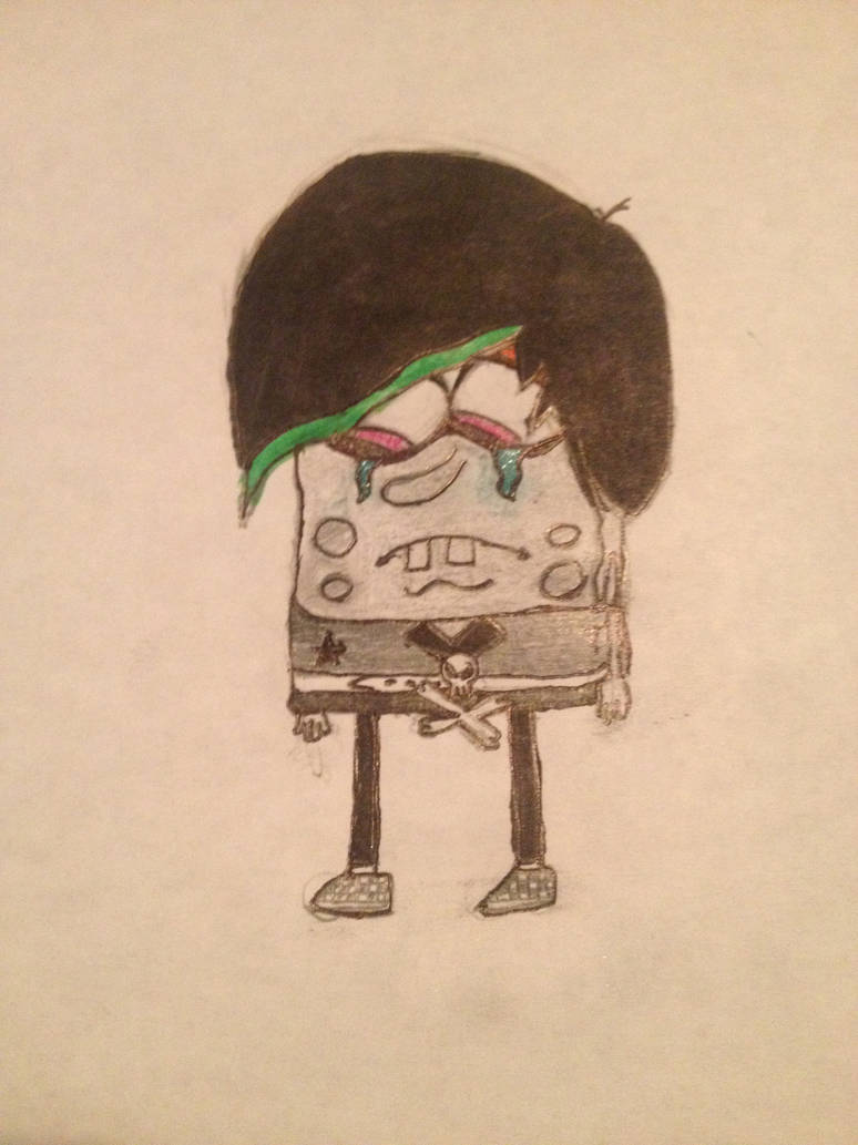 Emo Spongebob By ThePhotoKeeper On DeviantArt emo-spongebob-by-thephotokeeper-on-deviantart