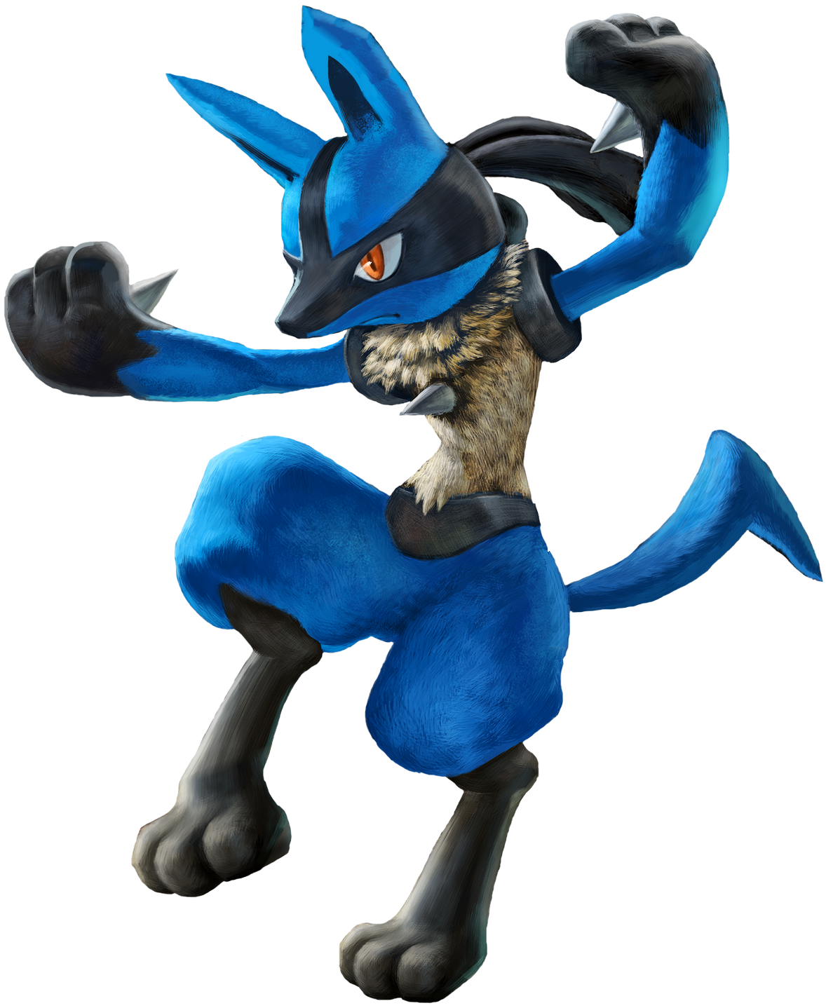 Lucario Smash Png Vector Library - Shiny Lucario Super Smash Bros