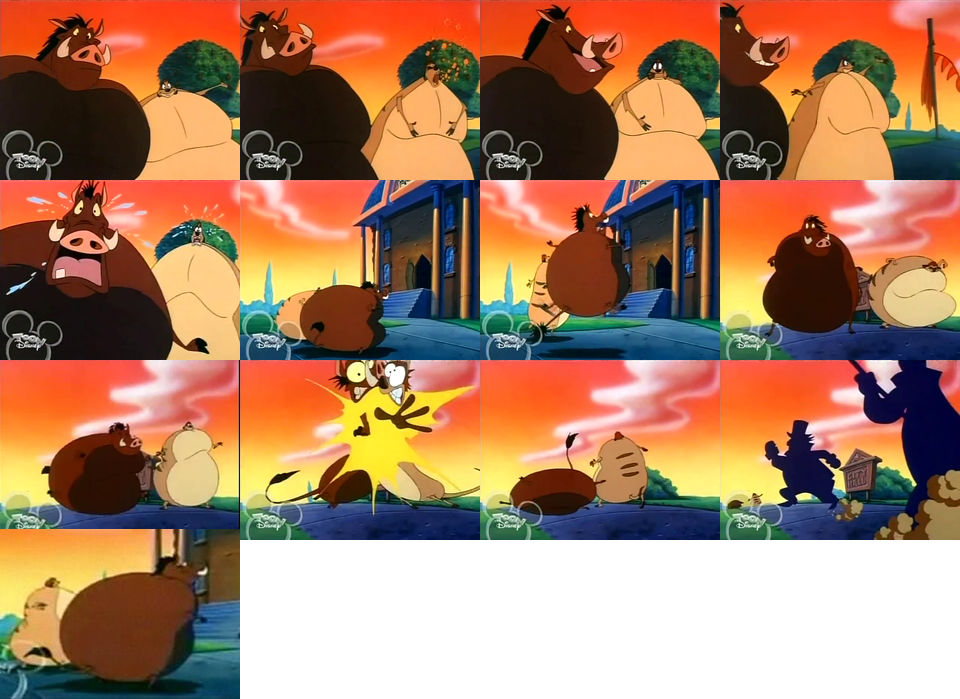 Fat Timon Fat Moments: Timon and Pumbaa #4 by KingSizeTraci on DeviantArt