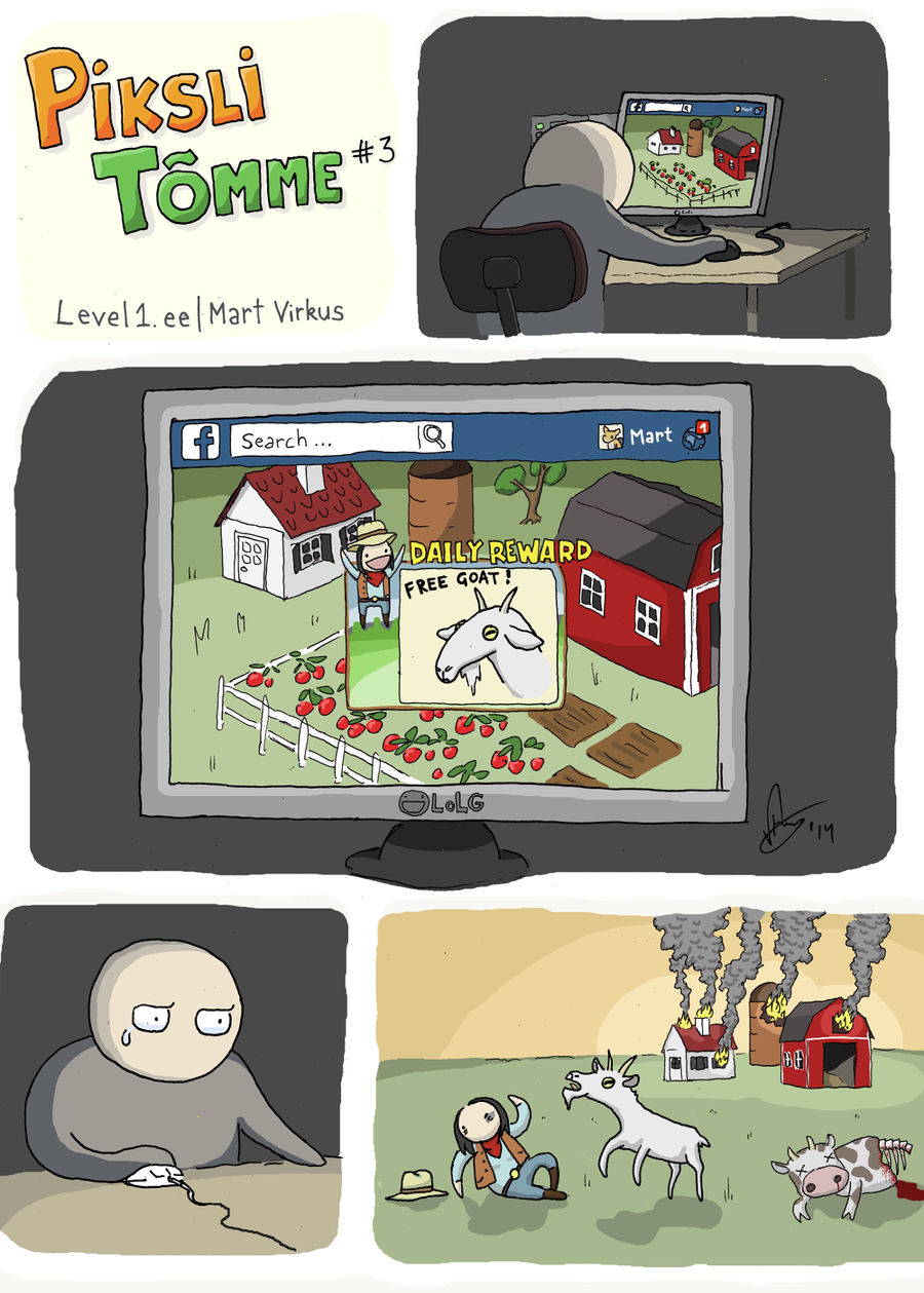 FarmVille vs. Goat Simulator