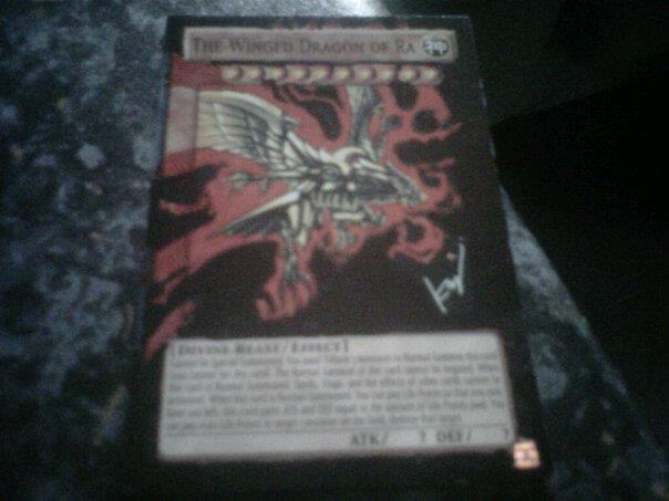 Alterd Art/full art Winged dragon of ra