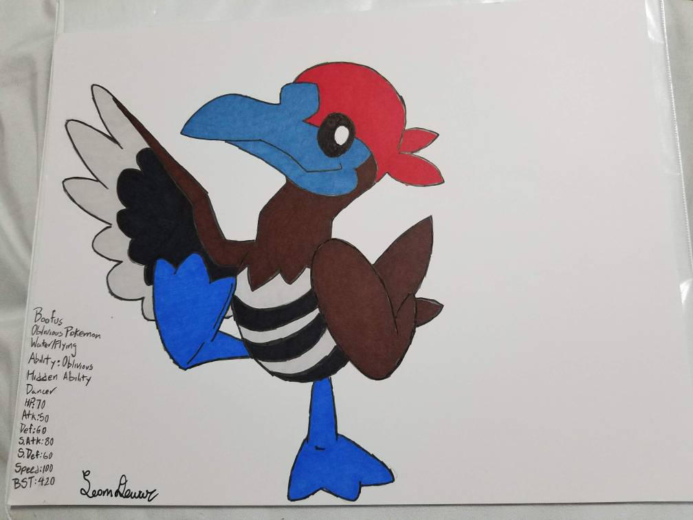 Boofus, The Oblivious Pokemon by Citipati345 on DeviantArt