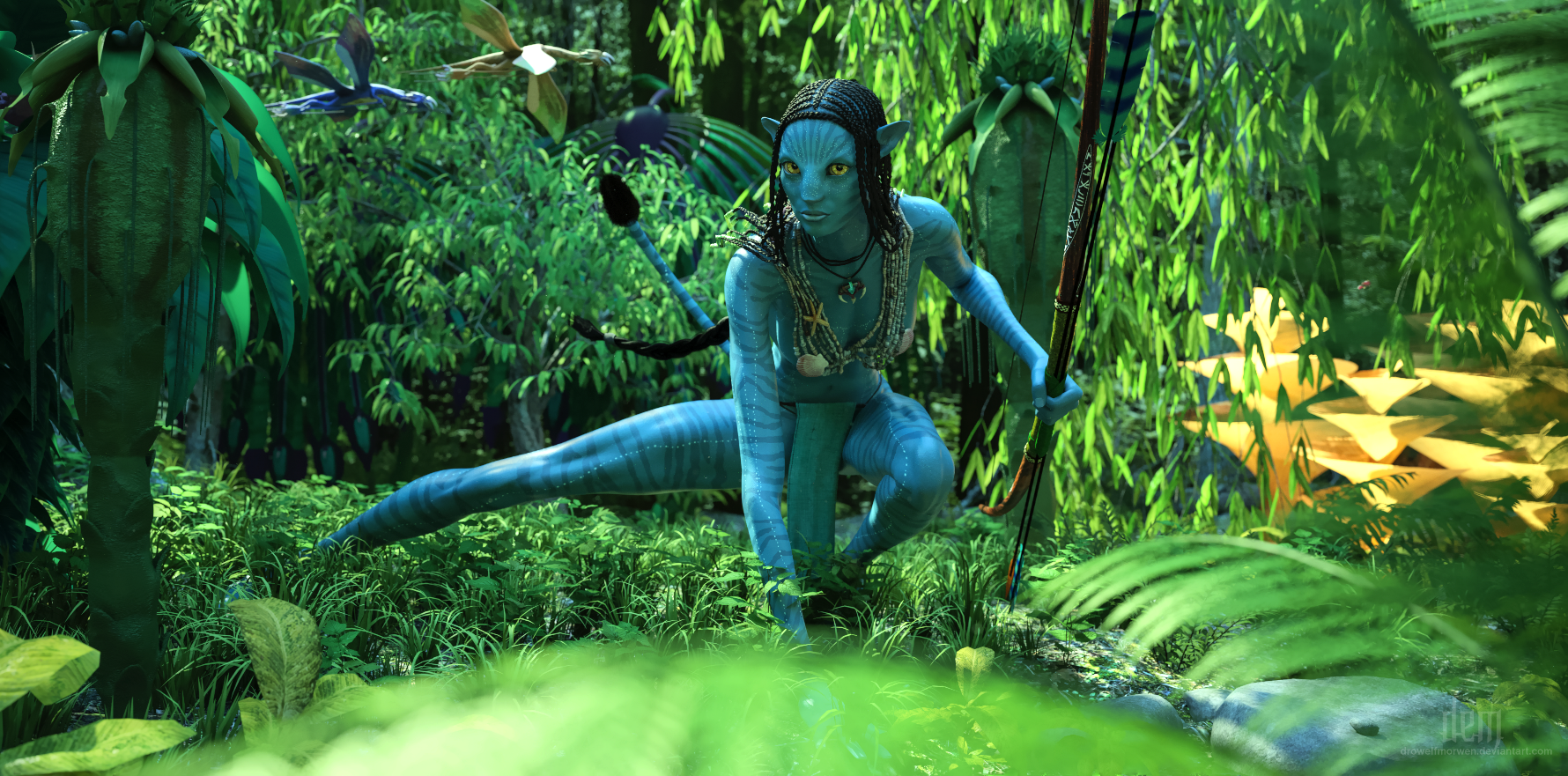 Aynat'mey :: Deep Forest by DrowElfMorwen