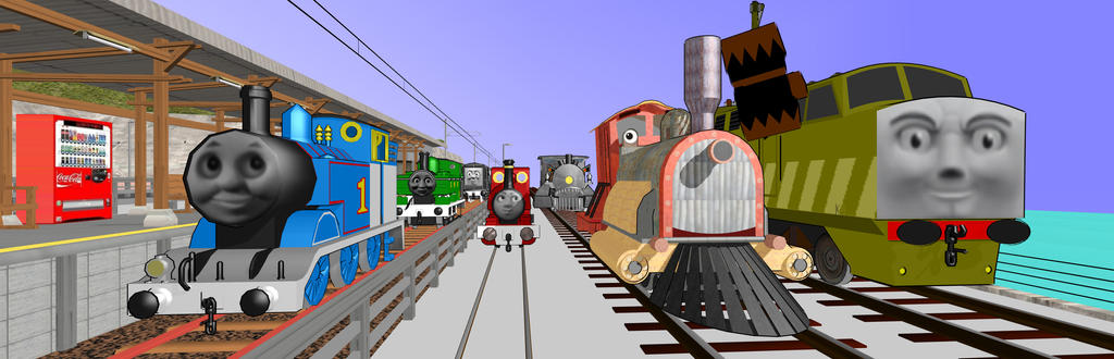The Railways of Crotoonia: The Engines Charge! by TheMilanTooner on ...