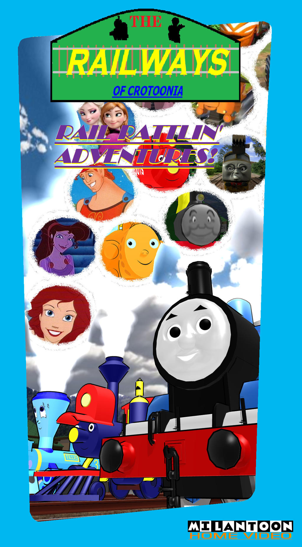 Railways of Crotoonia Rail Rattlin' Adventures VHS by TheMilanTooner on ...