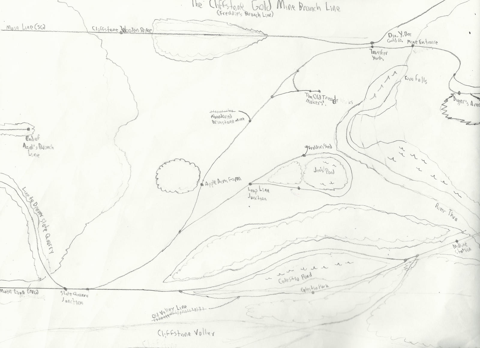 Mapping of Crotoonia: Freddie's Branch Line by TheMilanTooner on DeviantArt