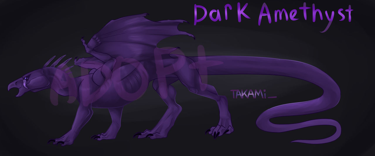 Dark amethyst ADOPT