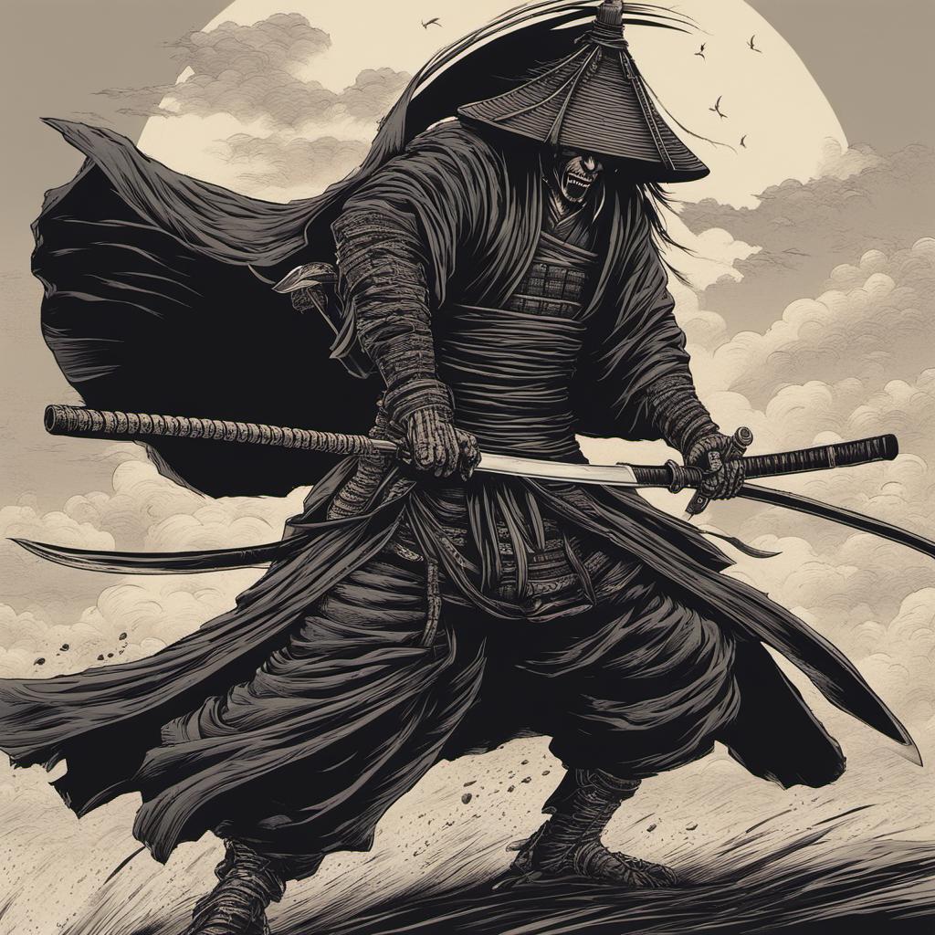 Samurai fighting grim reaper by jasonbootland1974 on DeviantArt