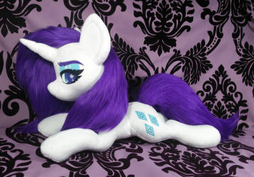 Rarity plushie