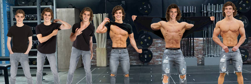 Muscle Machine Transformation Similar Art to