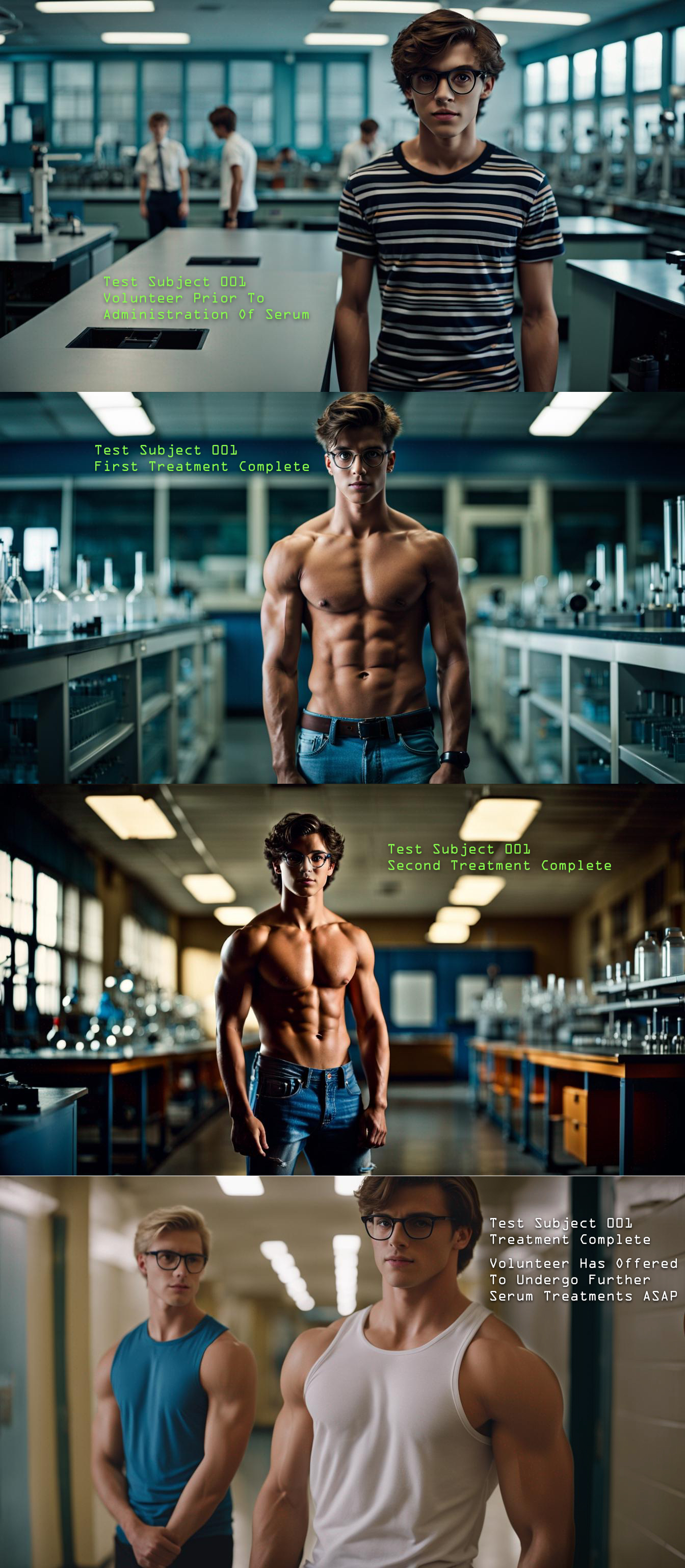 Muscle Machine Transformation An Experiment - Muscle Growth Transformation (AI) by CrisKane on DeviantArt