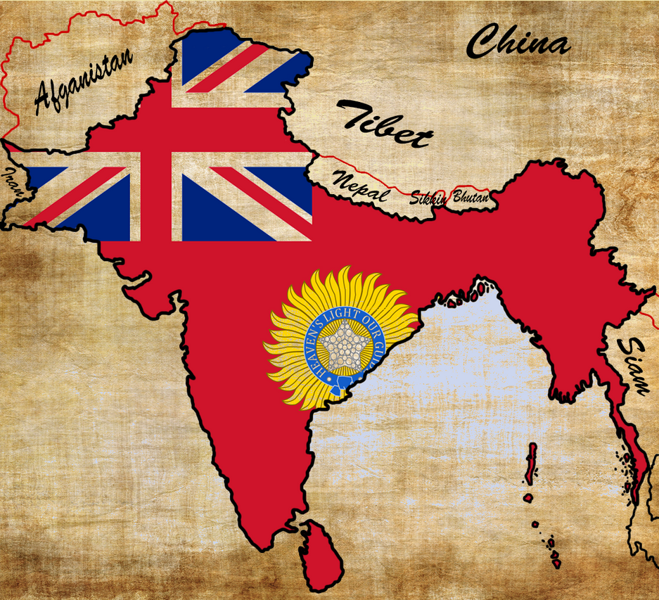 Britth Raj Flag British Raj by s2001b on DeviantArt