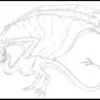 Springnight Wyvernoid -Uncolored -Gift Request-