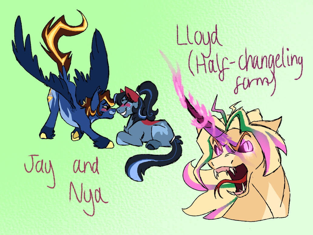 Pony-fied Ninjago Sketches by Lylemon on DeviantArt