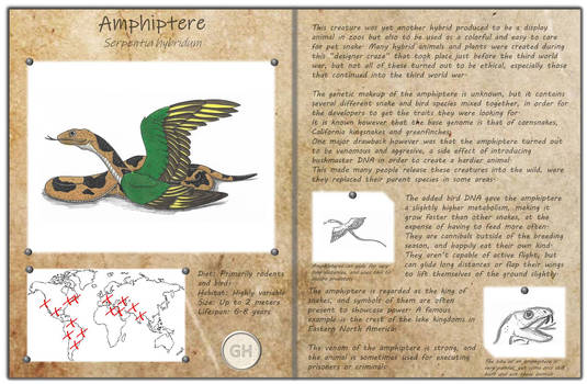 Technological fantasy - Amphiptere