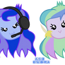 Luna and Celestia Emojis