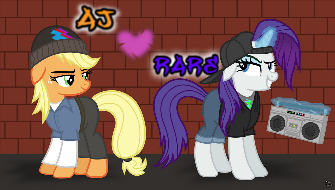 90s Rarity and Applejack