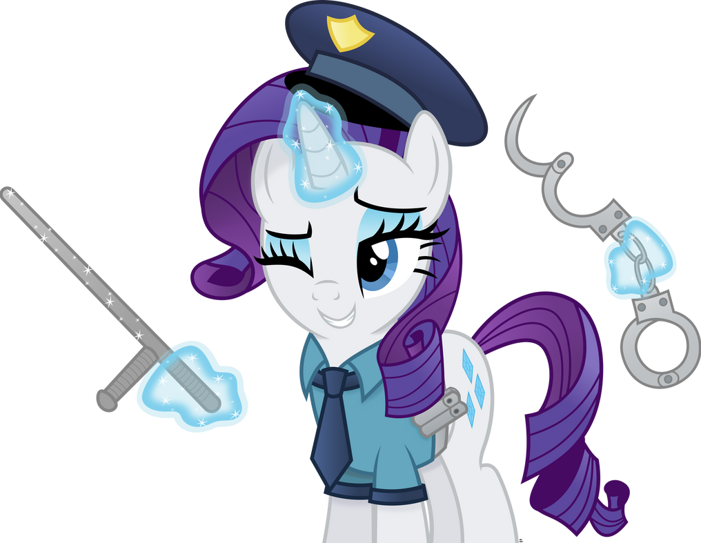 Fashion Police Rarity by Anime-Equestria on DeviantArt
