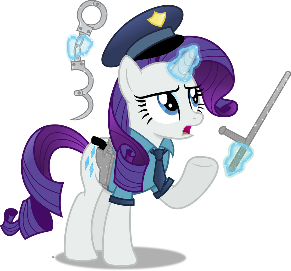 Fashion Police Rarity (Version 2) by Anime-Equestria on DeviantArt