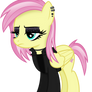Goth Fluttershy (Alternative Design)