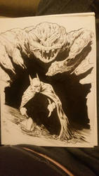 Batman vs clayface