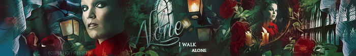 I Walk Alone - Banner