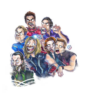 World's Derpiest Heroes - Avengers