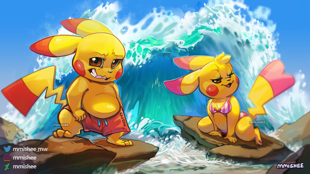 Pika Pin up Before