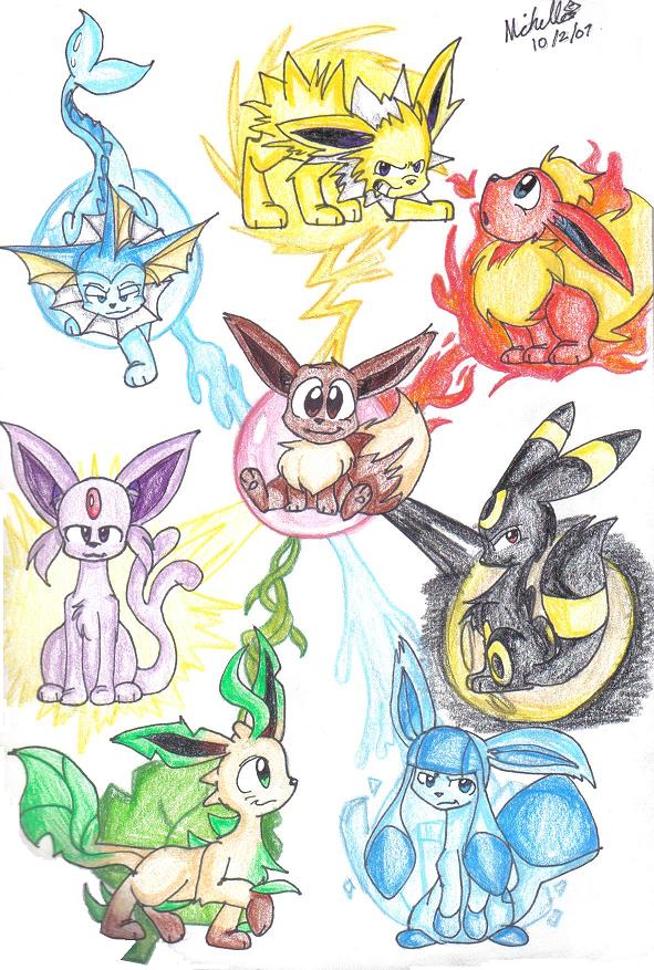 The eeveelutions