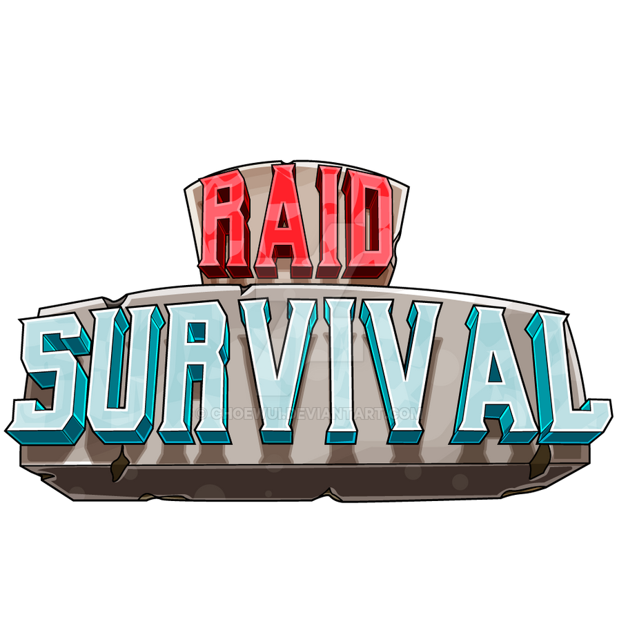 Minecraft Server Logo - RaidSurvival by choewui on DeviantArt