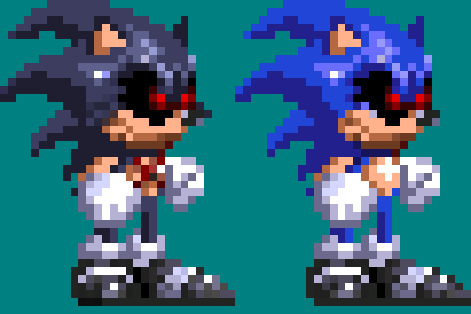 Sonic.Exe Animation Sprite.Ver by Eclyse069 on DeviantArt