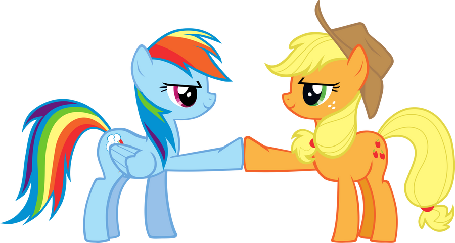 AppleDash - Brohoof by extreme-sonic