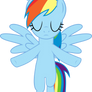 (Custom Pose) Rainbow Dash - Ascending