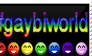 GayBiWorld stamp