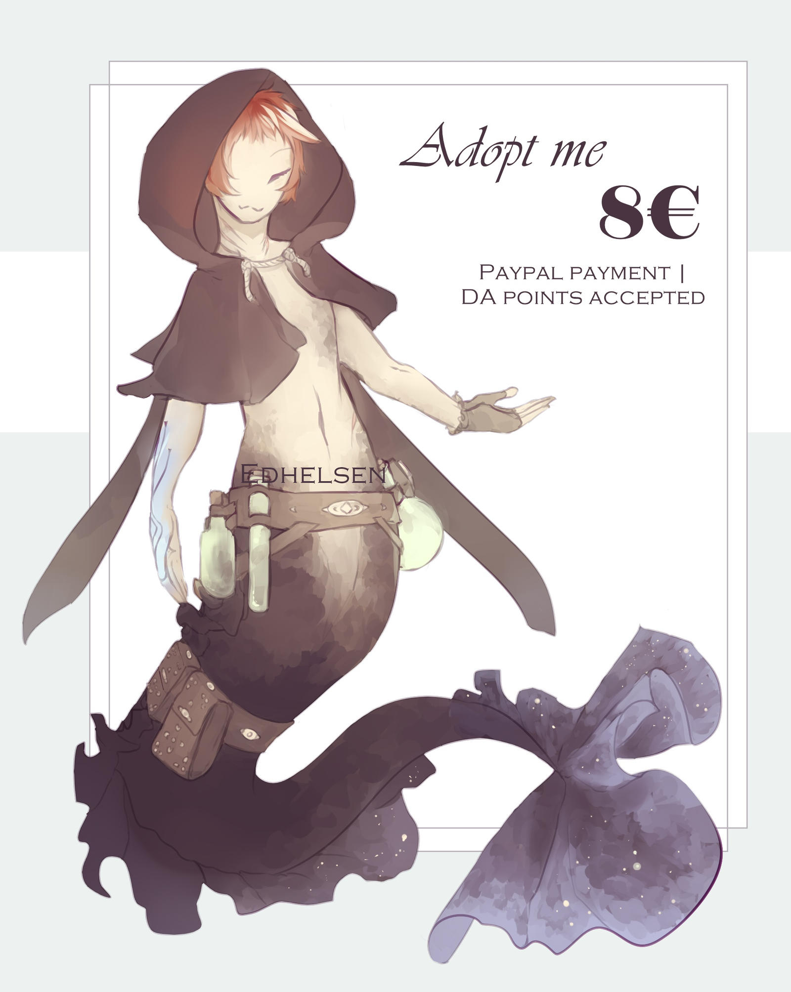 Mermaid adopt | CLOSED by EdhelSen