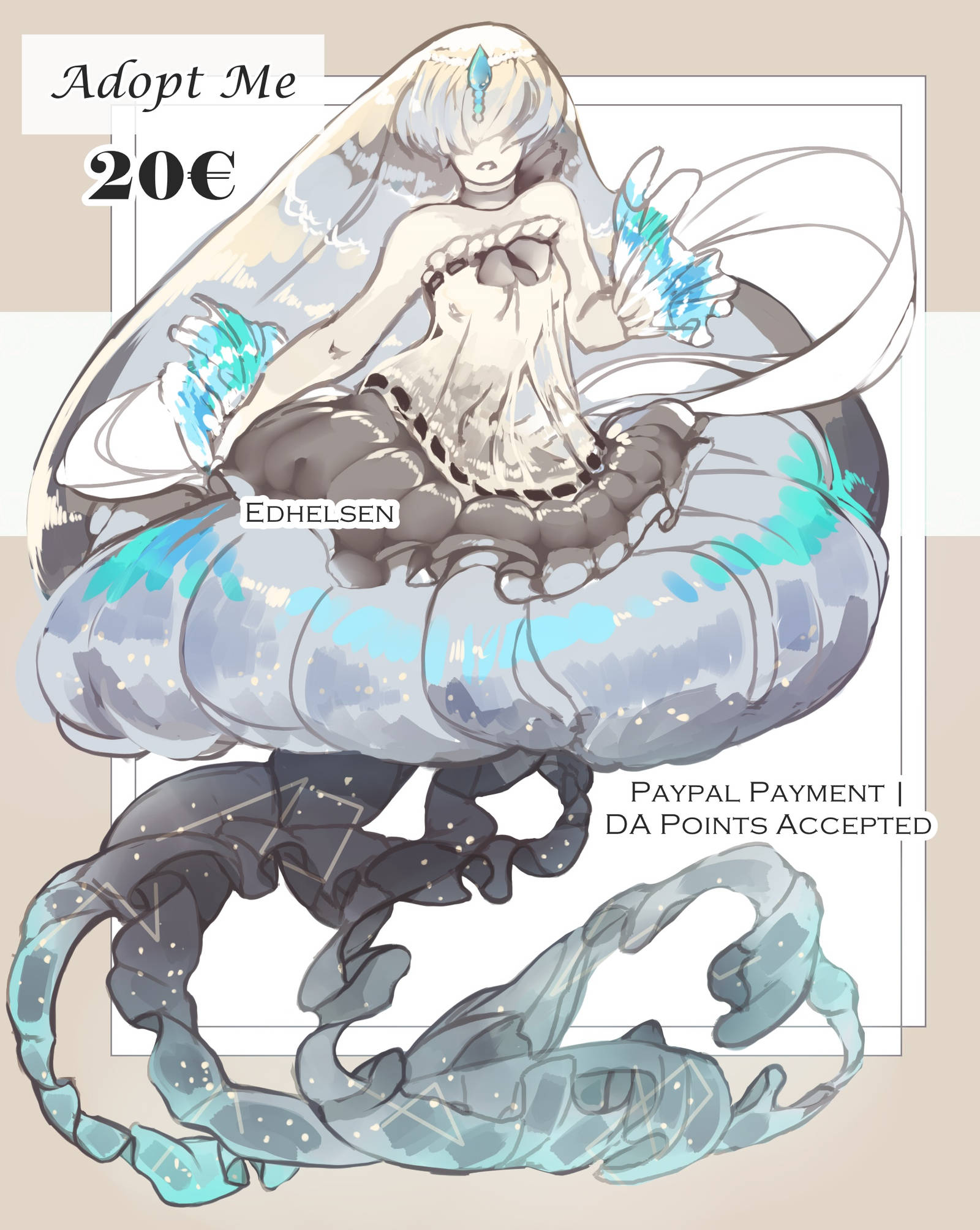 Mermaid adopt III | CLOSED by EdhelSen