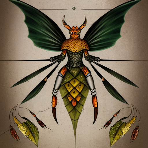 Deviantart Insect Horror Insect Humanoid by BunnyworksStudio on DeviantArt