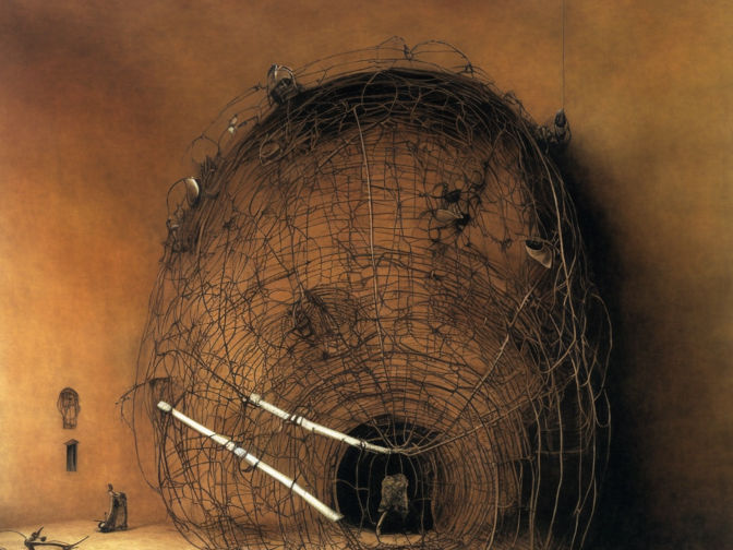Razor Wire Room VII by BunnyworksStudio on DeviantArt