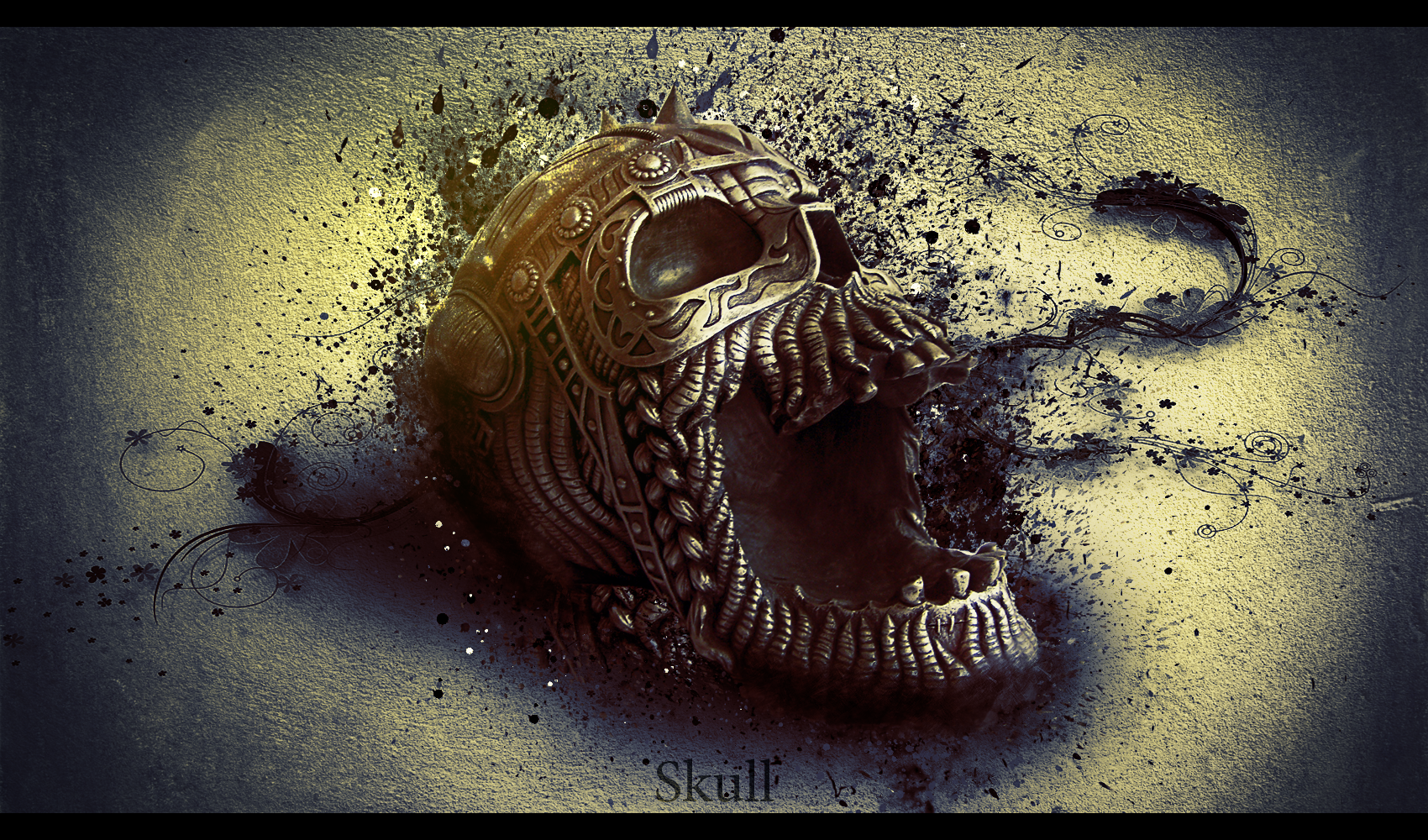 Skull Speed Art