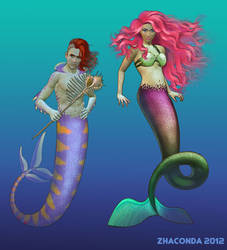 Mermaid and Merfolk
