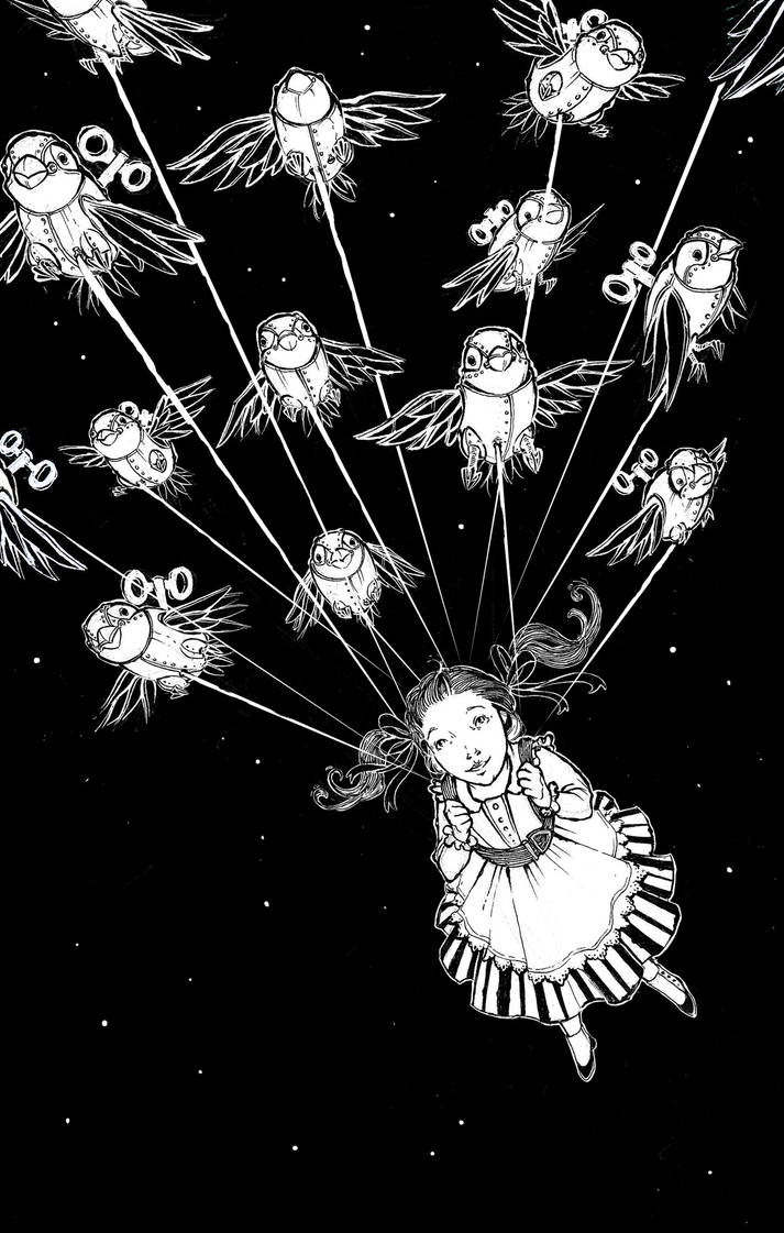 Clockwork Birds by fabiolagarza