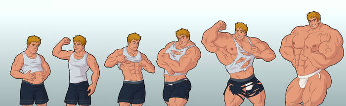 Muscle Men: Cartoons favourites by Atomicw2003 on DeviantArt
