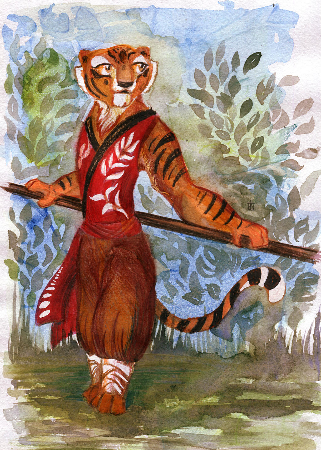 Kung Fu Panda Tigress By AkingaJpg On DeviantArt kung-fu-panda-tigress-by-akingajpg-on-deviantart