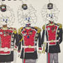 The brothers and regiments. 1-4 And rank