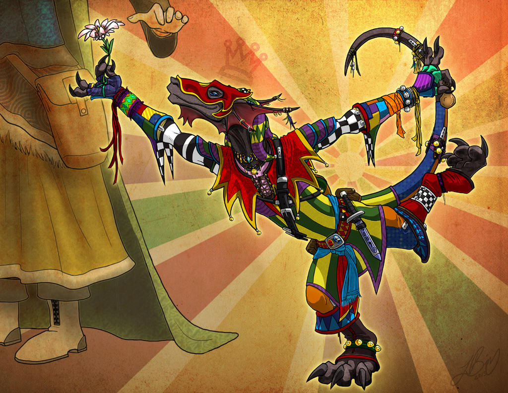 Coco the Kobold Jester by Lizard-of-Odd on DeviantArt
