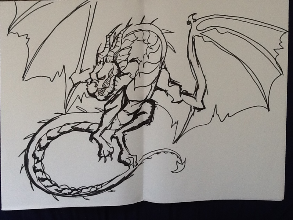 Dragon Drawing 3