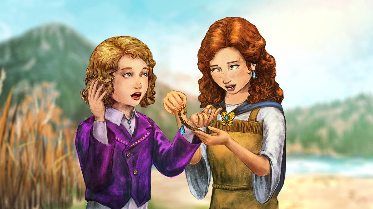 Deviantart Story Girls Story Illustration 2 by deArcane on DeviantArt