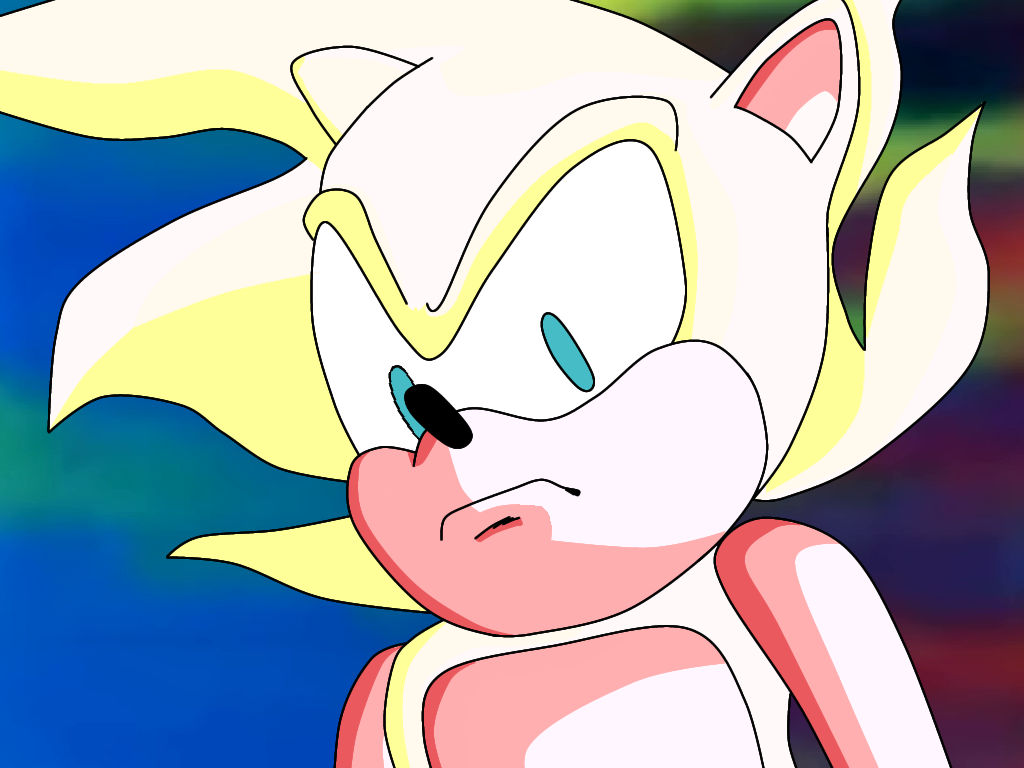 Super Sonic in DBZ style by Sylveonwhatismylife on DeviantArt